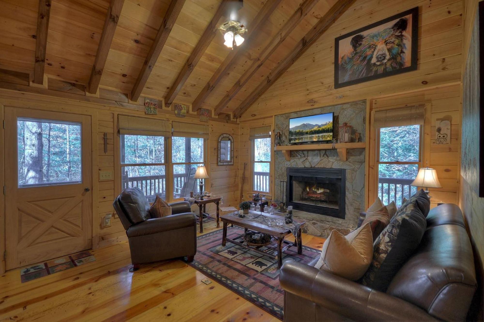 Cherry Log Knotty Pines Pet-Friendly Gas Fireplace Plus A Firepit מראה חיצוני תמונה